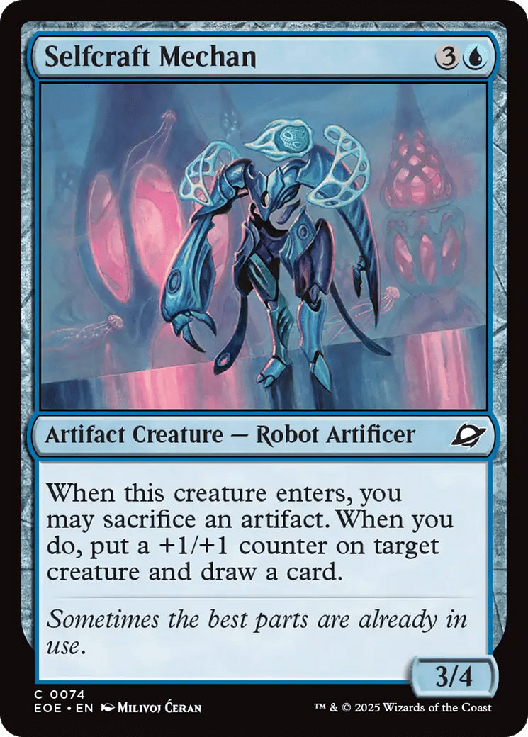 Selfcraft Mechan [Edge of Eternities] MTG Single Magic: The Gathering  | Multizone: Comics And Games