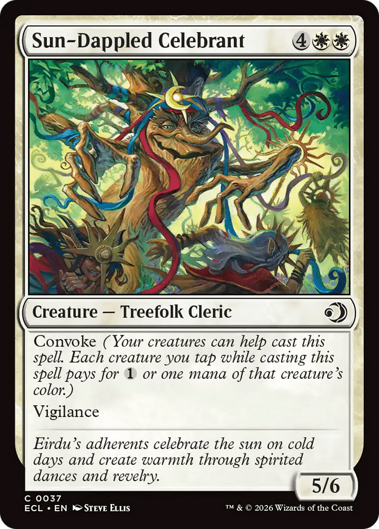 Sun-Dappled Celebrant [Lorwyn Eclipsed] MTG Single Magic: The Gathering  | Multizone: Comics And Games