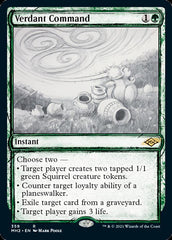 Verdant Command (Sketch) [Modern Horizons 2] MTG Single Magic: The Gathering  | Multizone: Comics And Games