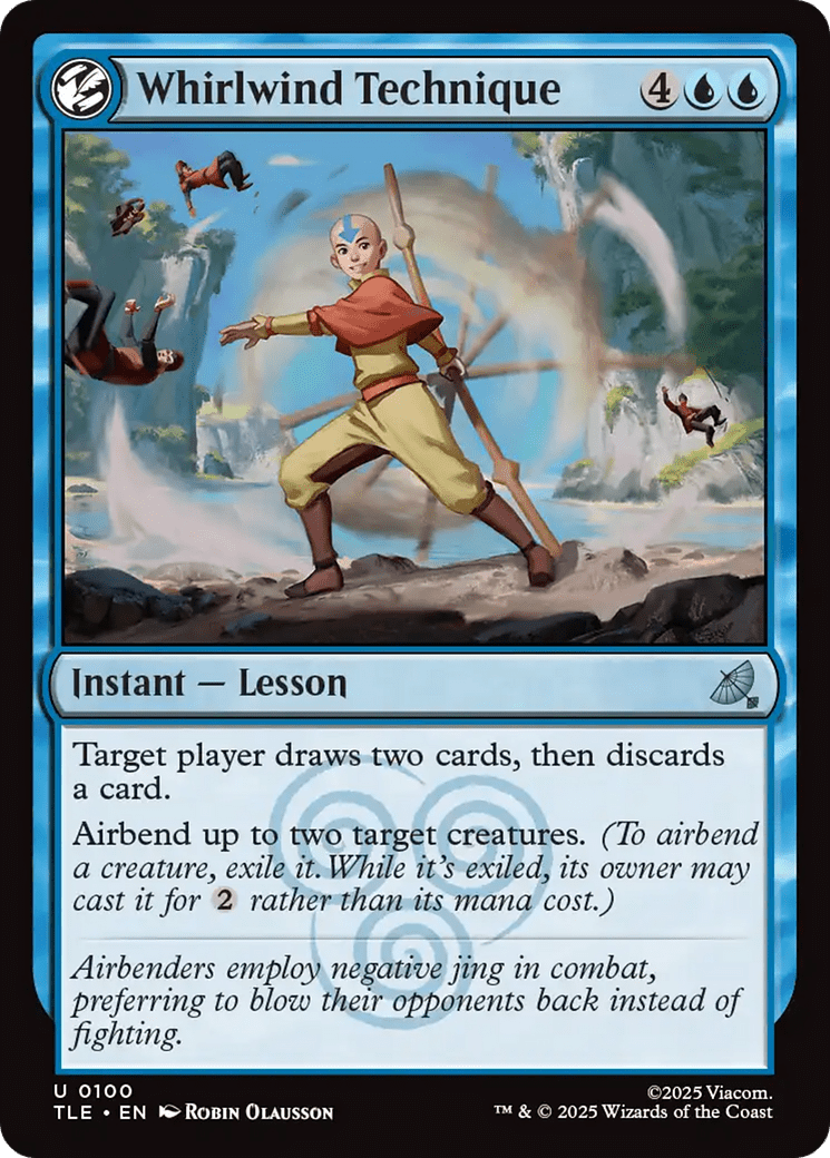 Whirlwind Technique [Avatar: The Last Airbender: Eternal-Legal] MTG Single Magic: The Gathering  | Multizone: Comics And Games