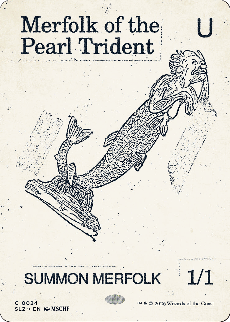 Merfolk of the Pearl Trident (0024) [Secret Lair x MSCHF: The Zeta Set] | Multizone: Comics And Games