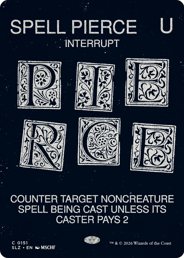 Spell Pierce (0151) [Secret Lair x MSCHF: The Zeta Set] | Multizone: Comics And Games