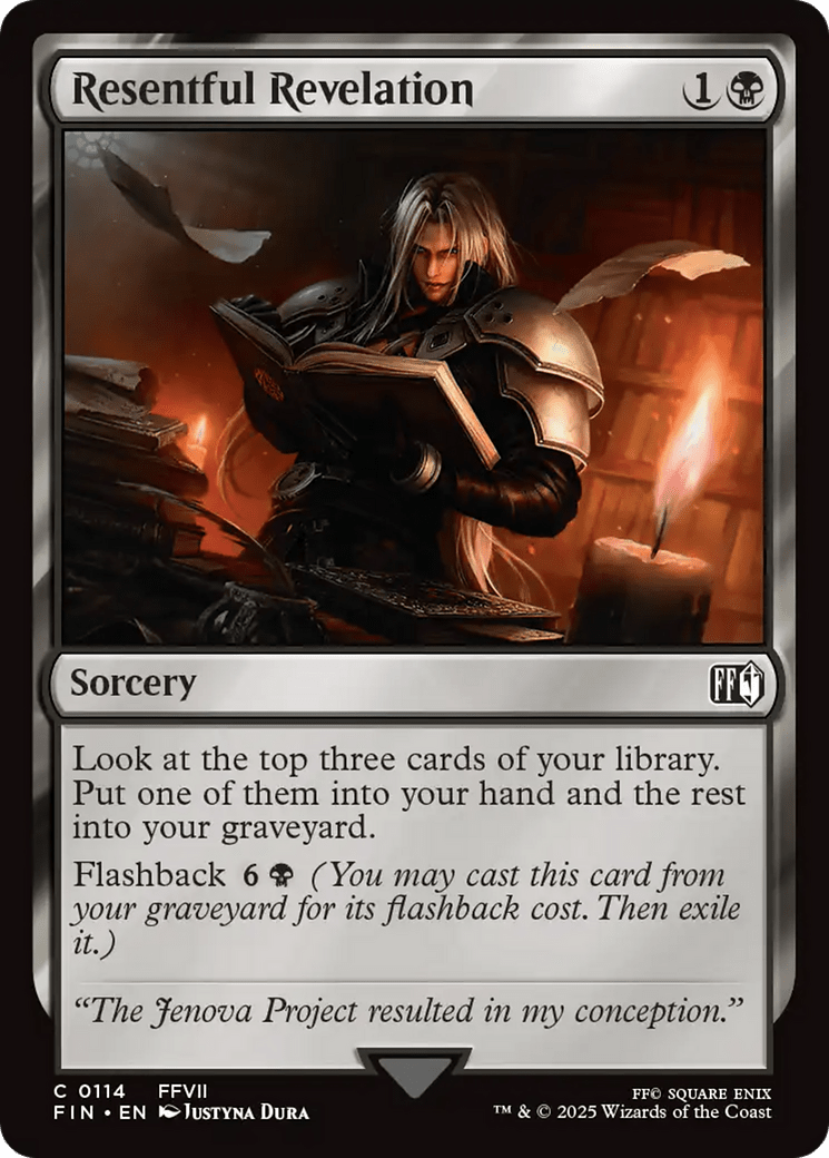 Resentful Revelation [FINAL FANTASY] MTG Single Magic: The Gathering  | Multizone: Comics And Games