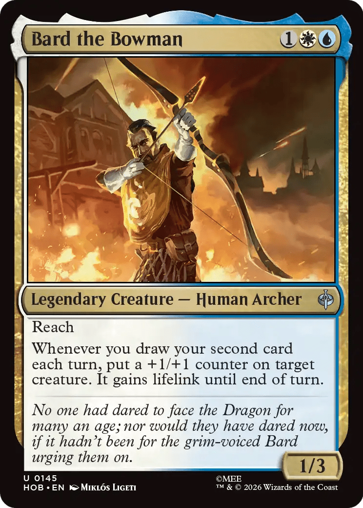 Bard the Bowman [The Hobbit] MTG Single Magic: The Gathering  | Multizone: Comics And Games