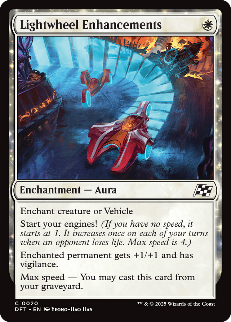 Lightwheel Enhancements [Aetherdrift] MTG Single Magic: The Gathering  | Multizone: Comics And Games