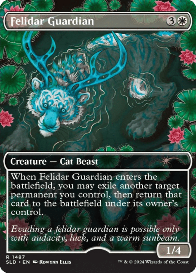 Felidar Guardian (Rainbow Foil) [Secret Lair Drop Series] MTG Single Magic: The Gathering  | Multizone: Comics And Games