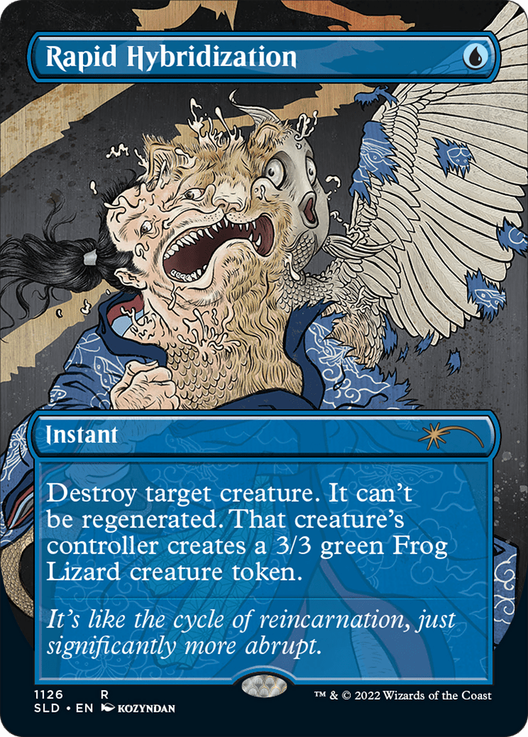 Rapid Hybridization (Borderless) [Secret Lair Drop Series] MTG Single Magic: The Gathering  | Multizone: Comics And Games