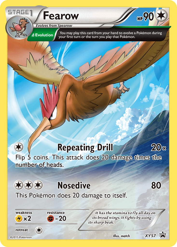 Fearow (XY57) [XY: Black Star Promos] Pokemon Single Pokémon  | Multizone: Comics And Games