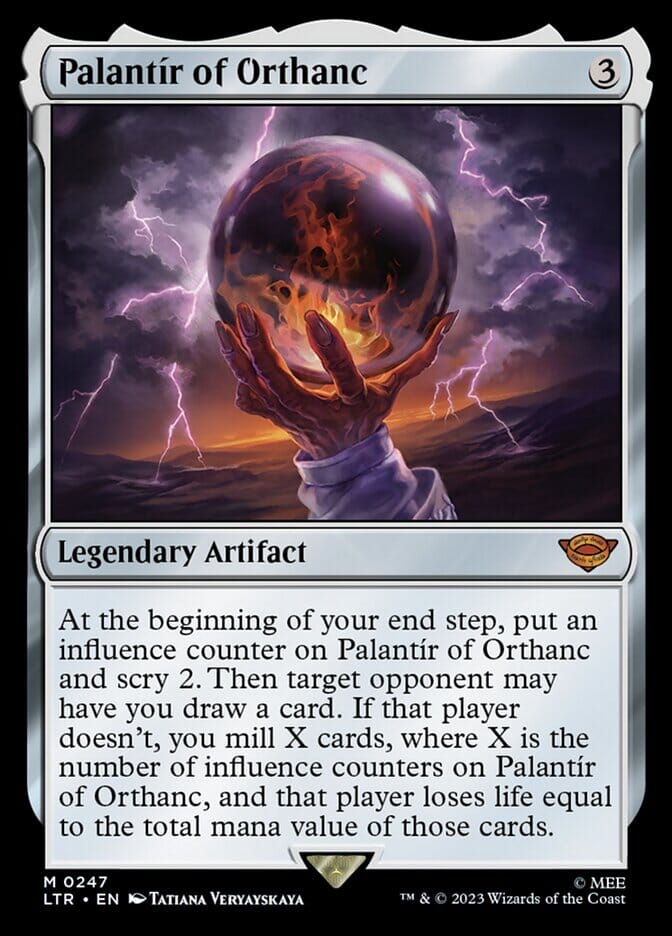 Palantir of Orthanc [The Lord of the Rings: Tales of Middle-Earth] MTG Single Magic: The Gathering  | Multizone: Comics And Games