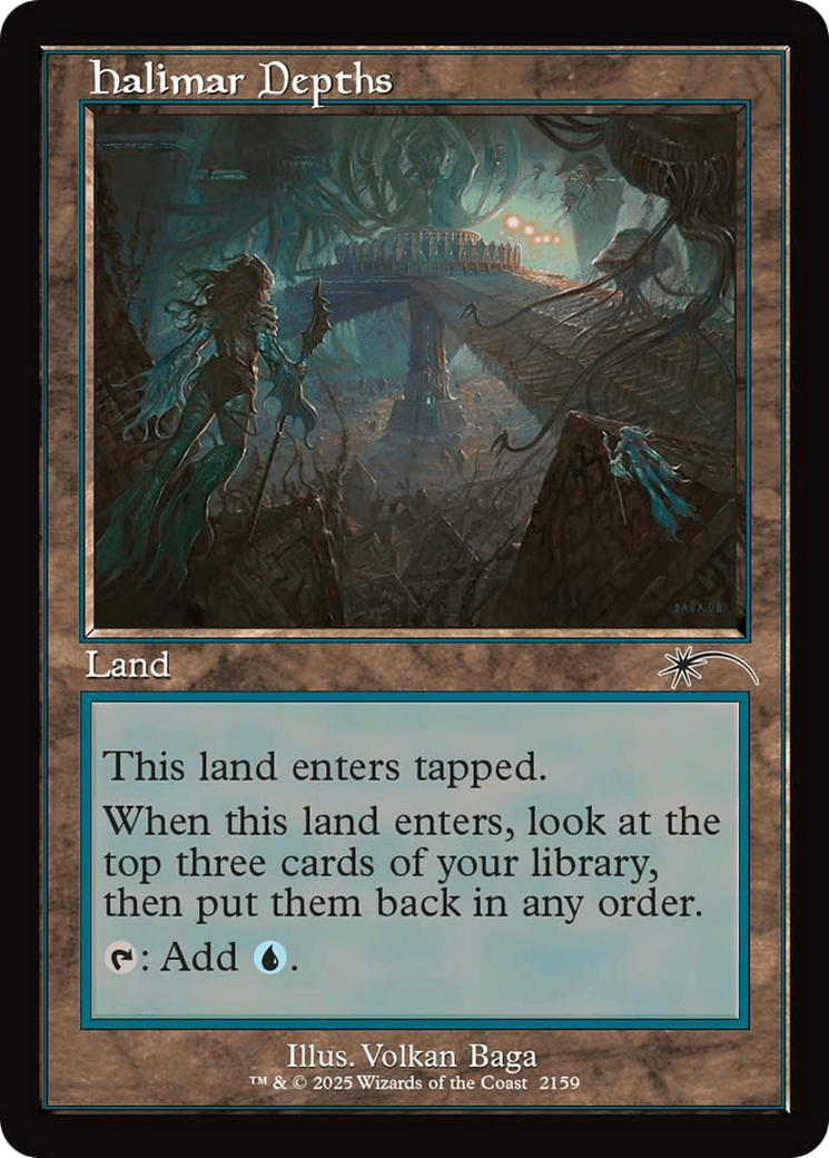 Halimar Depths (Retro Frame) [Secret Lair Drop Series] MTG Single Magic: The Gathering  | Multizone: Comics And Games