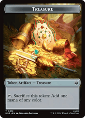 Human Soldier // Treasure (0012) Double-Sided Token [The Hobbit Tokens] MTG Single Magic: The Gathering  | Multizone: Comics And Games