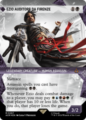 Ezio Auditore da Firenze (Showcase) (Textured Foil) [Assassin's Creed] | Multizone: Comics And Games