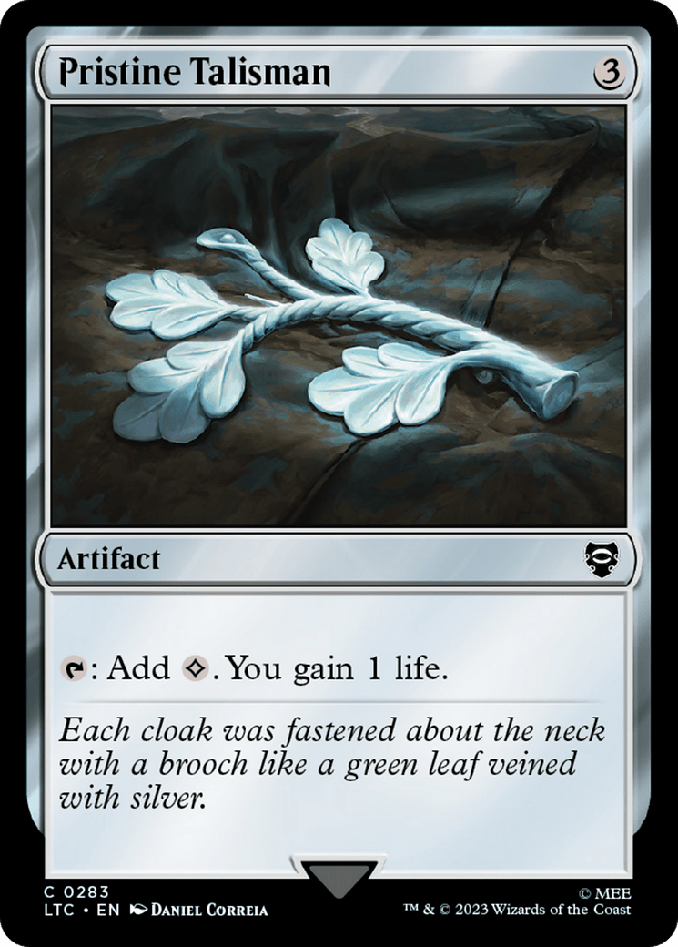 Pristine Talisman [The Lord of the Rings: Tales of Middle-Earth Commander] MTG Single Magic: The Gathering  | Multizone: Comics And Games