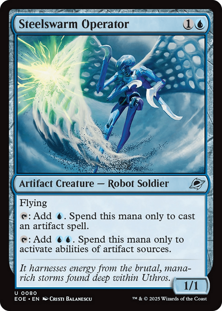 Steelswarm Operator [Edge of Eternities] MTG Single Magic: The Gathering  | Multizone: Comics And Games
