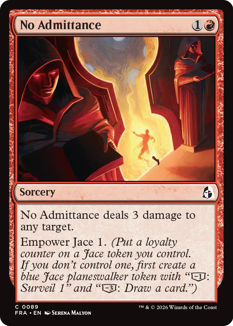 No Admittance [Reality Fracture] MTG Single Magic: The Gathering  | Multizone: Comics And Games