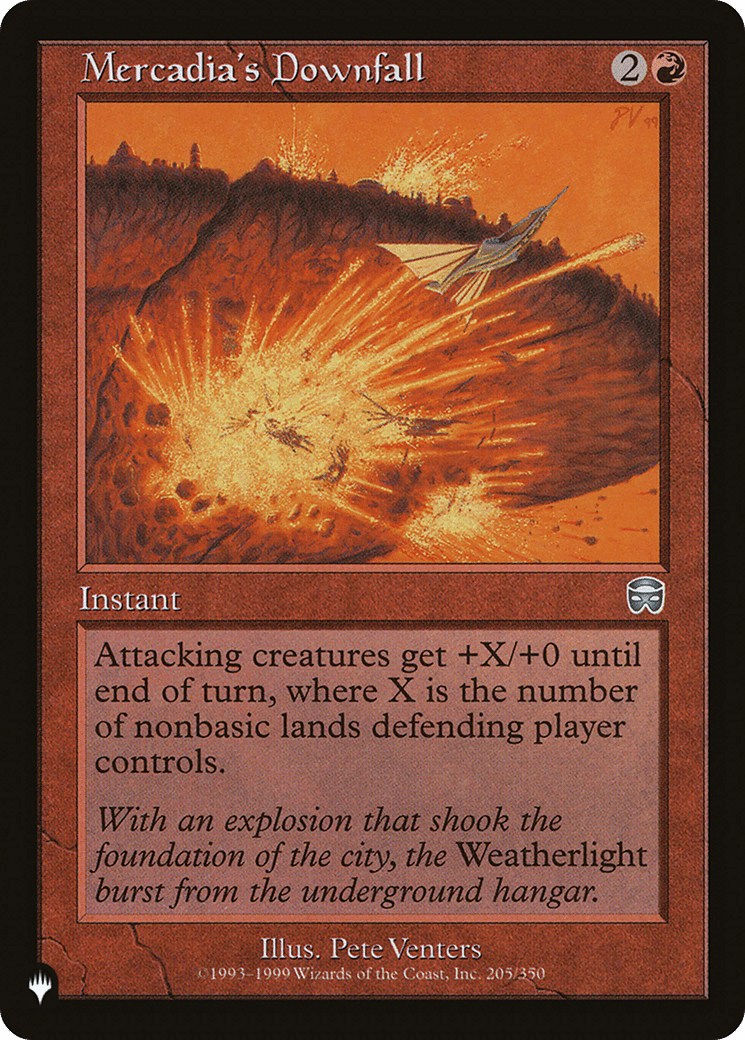Mercadia's Downfall [The List] MTG Single Magic: The Gathering  | Multizone: Comics And Games