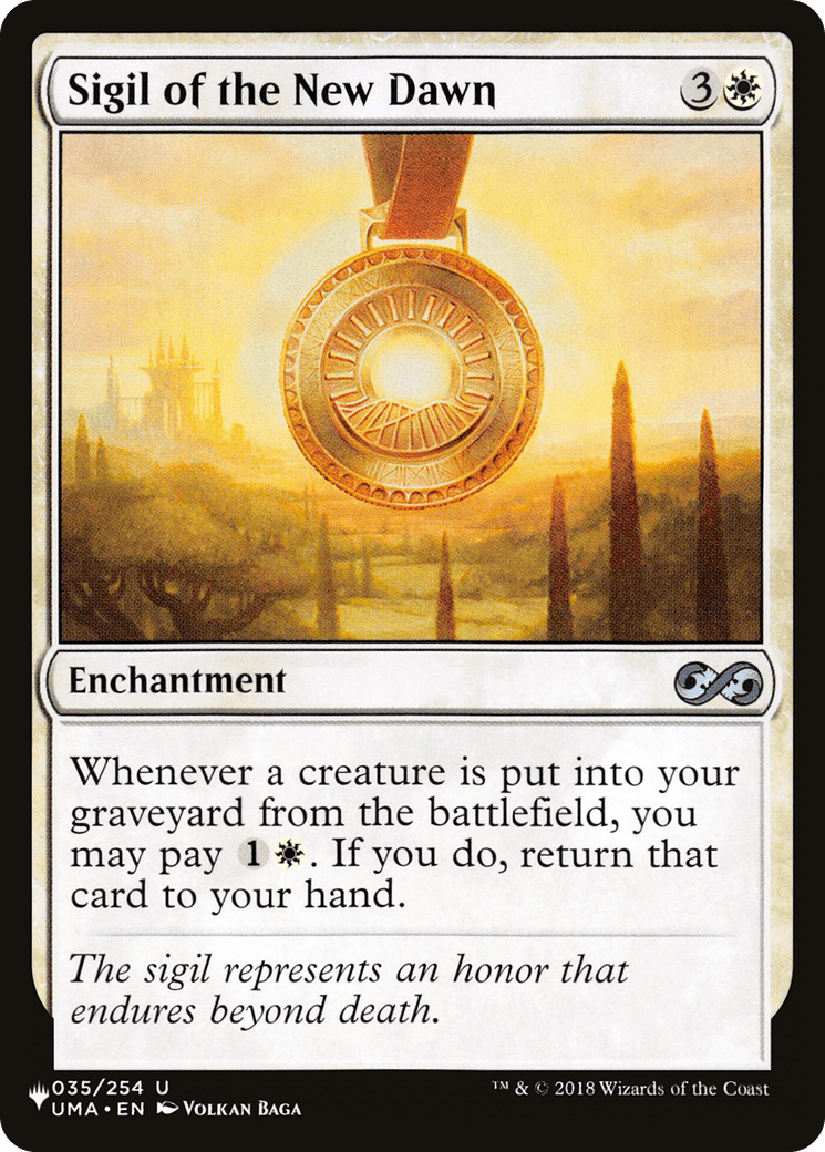 Sigil of the New Dawn [The List] MTG Single Magic: The Gathering  | Multizone: Comics And Games