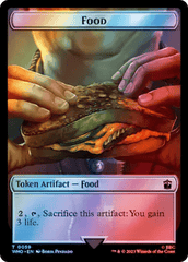 Alien Angel // Food (0059) Double-Sided Token (Surge Foil) [Doctor Who Tokens] MTG Single Magic: The Gathering  | Multizone: Comics And Games
