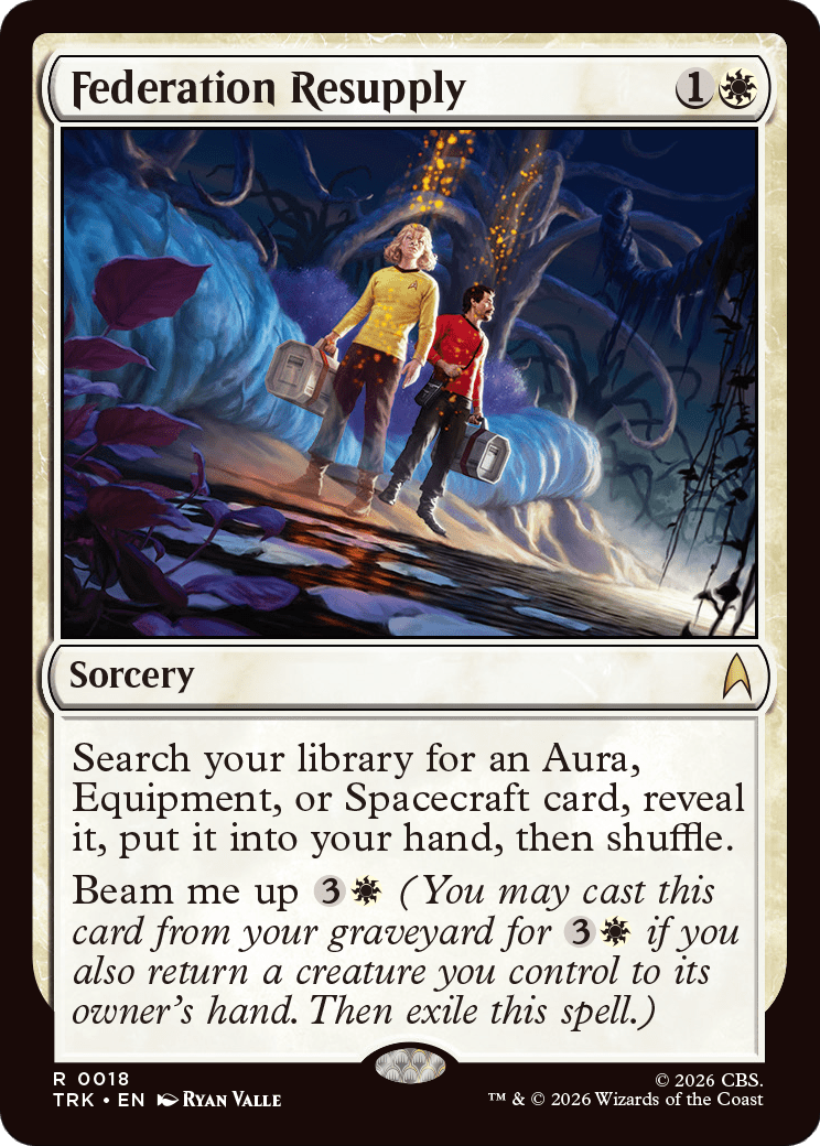 Federation Resupply [Star Trek] MTG Single Magic: The Gathering  | Multizone: Comics And Games