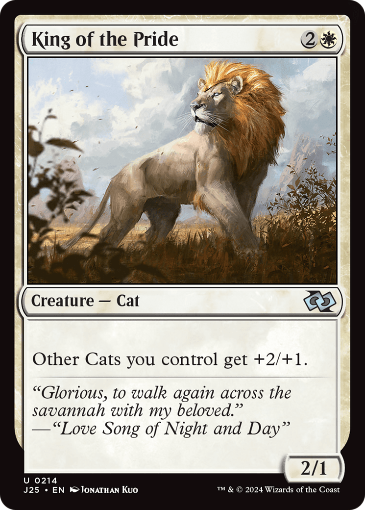 King of the Pride [Foundations Jumpstart] MTG Single Magic: The Gathering  | Multizone: Comics And Games