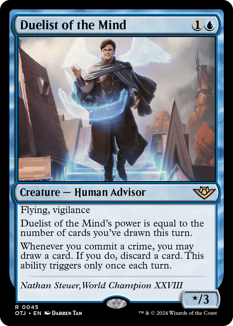 Duelist of the Mind [Outlaws of Thunder Junction] MTG Single Magic: The Gathering  | Multizone: Comics And Games