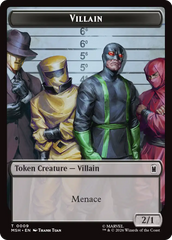 Robot Hero // Villain Double-Sided Token [Marvel Super Heroes Commander Tokens] | Multizone: Comics And Games