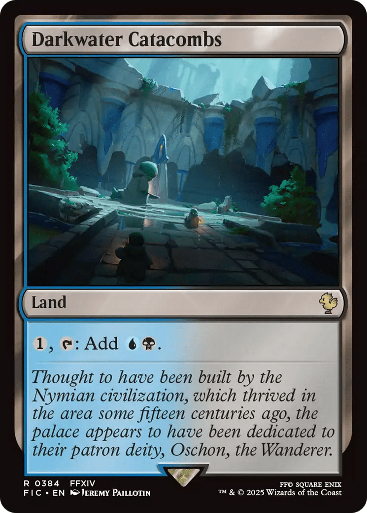 Darkwater Catacombs [FINAL FANTASY Commander] MTG Single Magic: The Gathering  | Multizone: Comics And Games