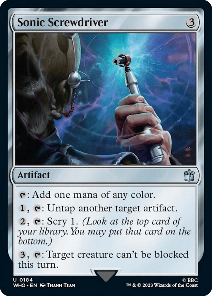 Sonic Screwdriver (0184) [Doctor Who] MTG Single Magic: The Gathering  | Multizone: Comics And Games