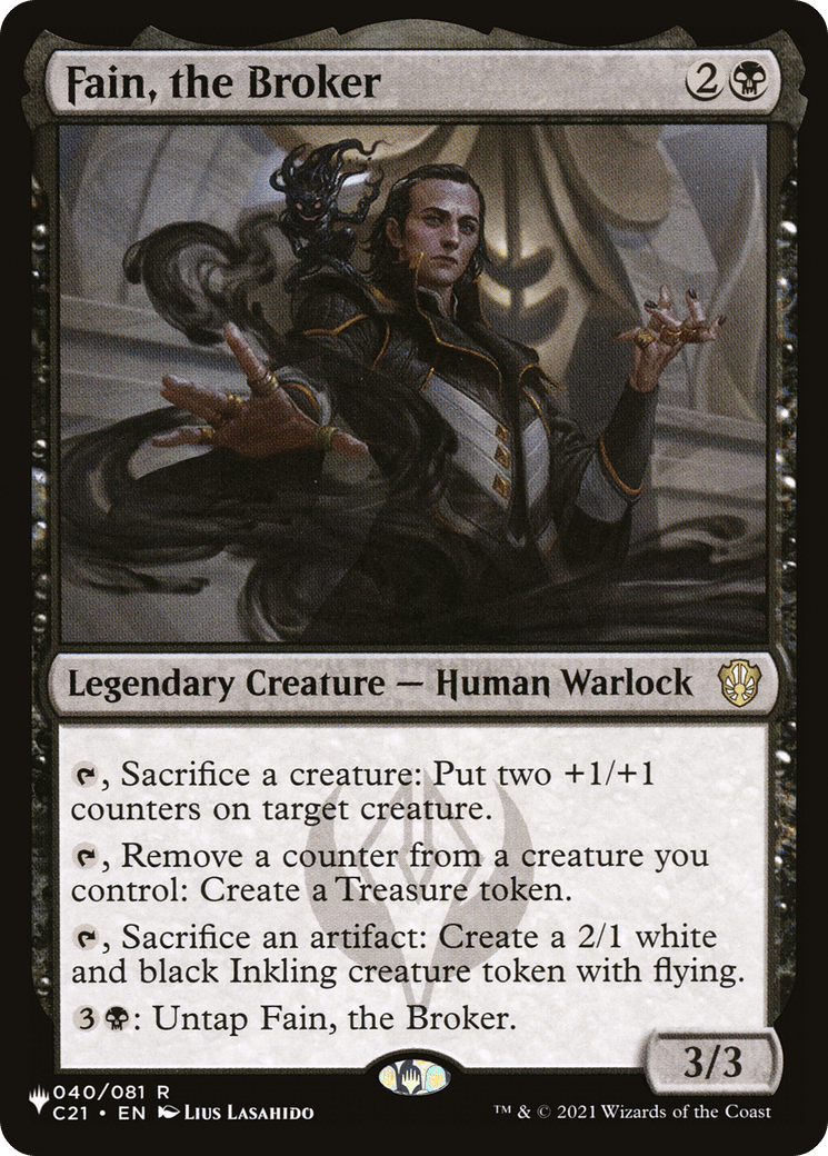 Fain, the Broker [The List] MTG Single Magic: The Gathering  | Multizone: Comics And Games