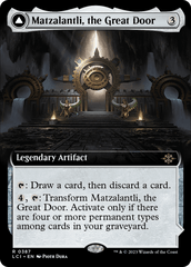 Matzalantli, the Great Door // The Core (Extended Art) [The Lost Caverns of Ixalan] MTG Single Magic: The Gathering  | Multizone: Comics And Games