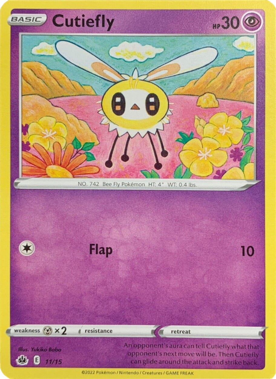 Cutiefly (11/15) [McDonald's Promos: Match Battle] Pokemon Single Pokémon  | Multizone: Comics And Games
