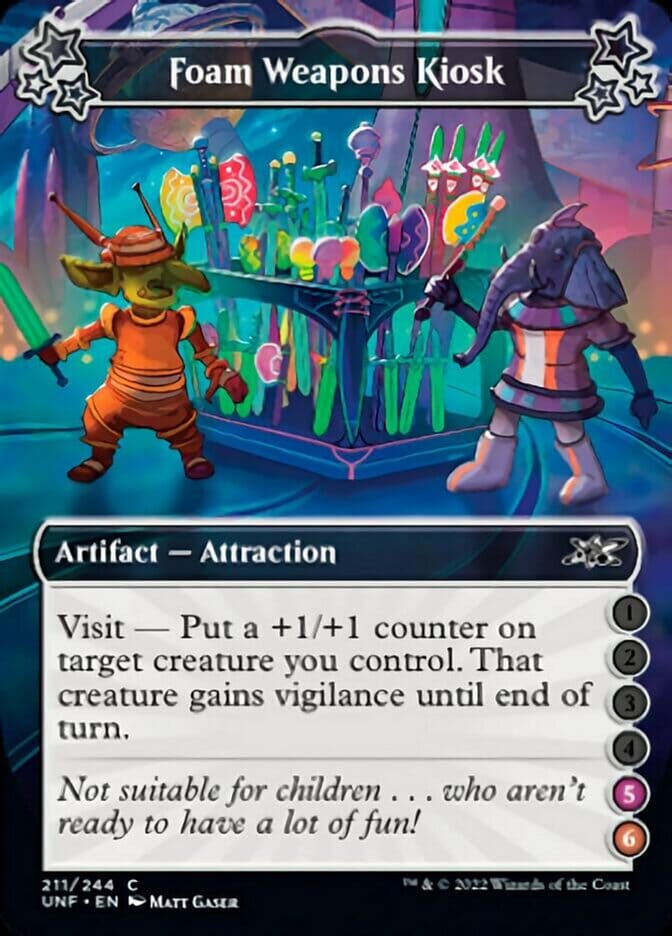 Foam Weapons Kiosk (5-6) [Unfinity] MTG Single Magic: The Gathering  | Multizone: Comics And Games