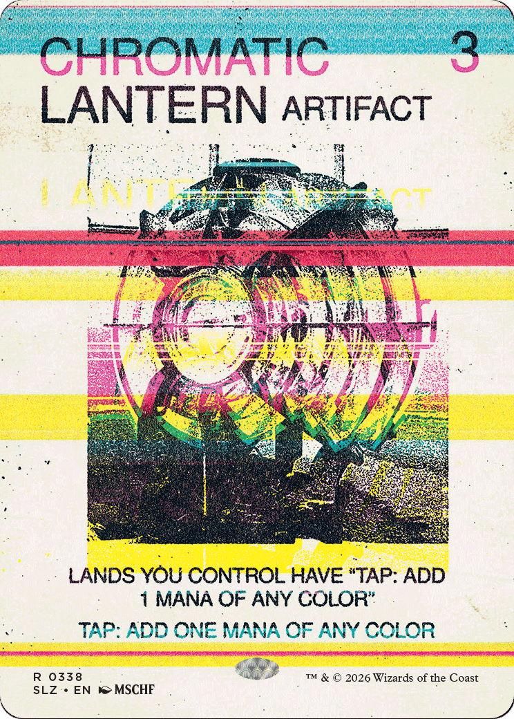 Chromatic Lantern (0338) [Secret Lair x MSCHF: The Zeta Set] MTG Single Magic: The Gathering  | Multizone: Comics And Games