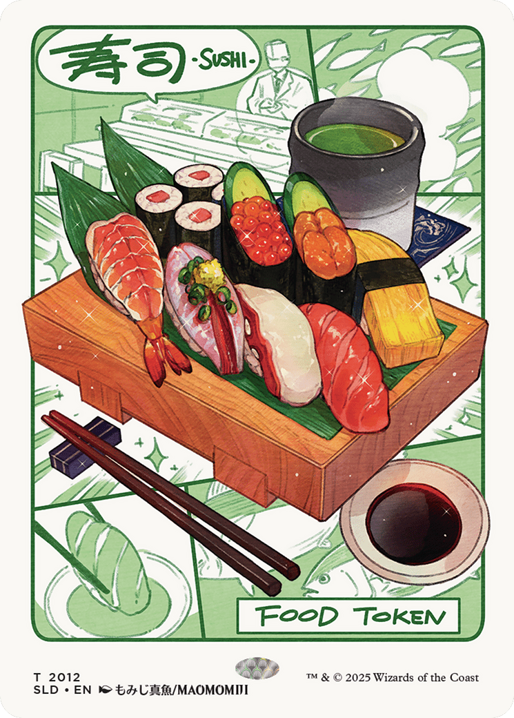 Food Token (2012) (Rainbow Foil) [Secret Lair Drop Series] MTG Single Magic: The Gathering  | Multizone: Comics And Games