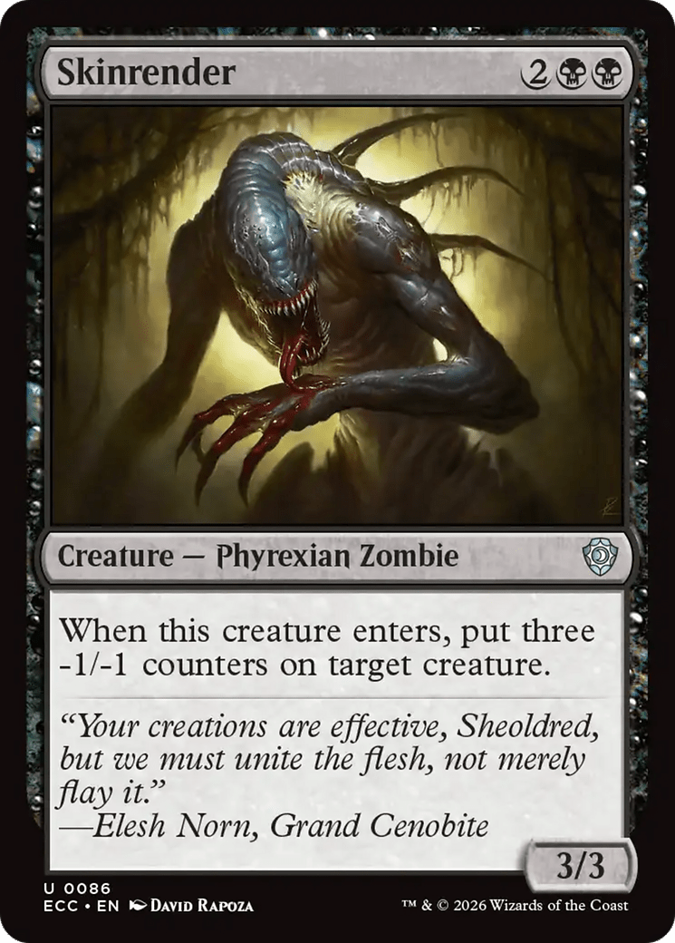 Skinrender [Lorwyn Eclipsed Commander] MTG Single Magic: The Gathering  | Multizone: Comics And Games