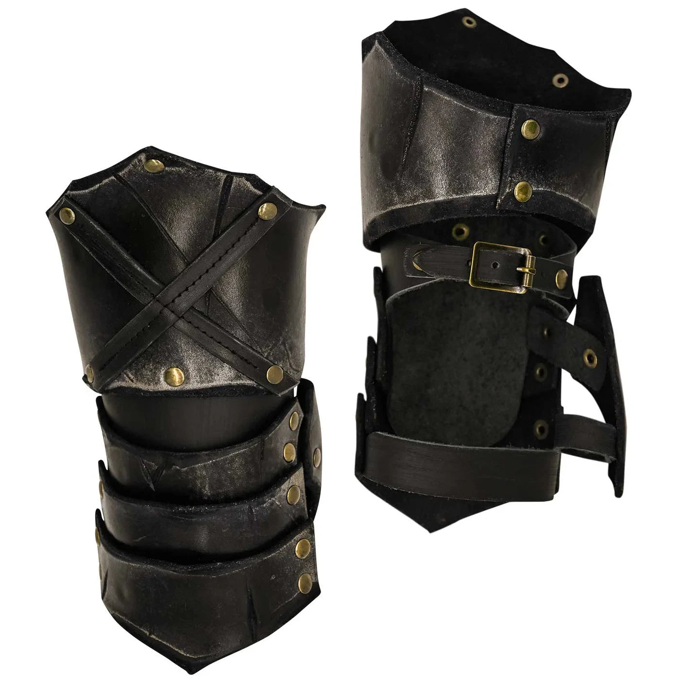 Ashwalker Gauntlets - Black LARP Gear Artisans D'Azure  | Multizone: Comics And Games
