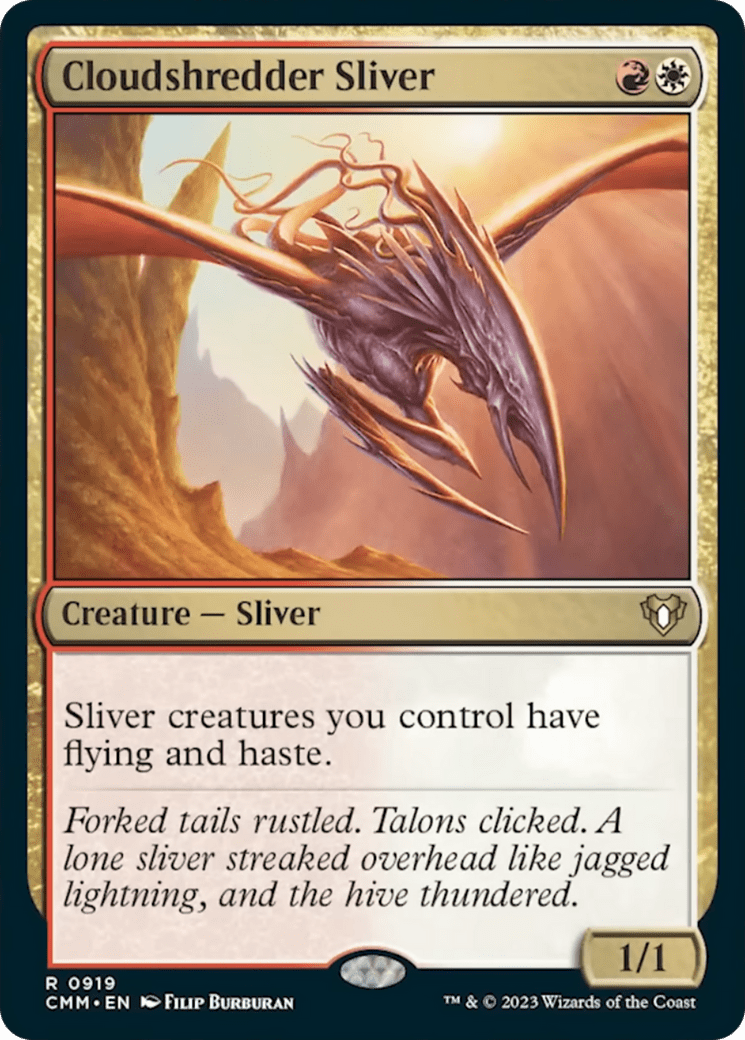 Cloudshredder Sliver [Commander Masters] MTG Single Magic: The Gathering  | Multizone: Comics And Games