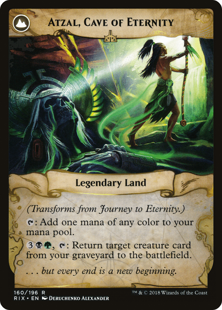 Journey to Eternity / Atzal, Cave of Eternity [Secret Lair: From Cute to Brute] MTG Single Magic: The Gathering  | Multizone: Comics And Games