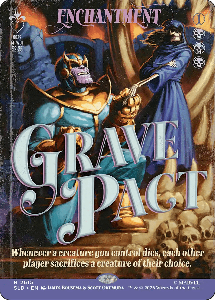 Grave Pact [Secret Lair Drop Series] MTG Single Magic: The Gathering  | Multizone: Comics And Games