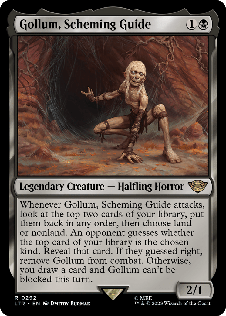 Gollum, Scheming Guide [The Lord of the Rings: Tales of Middle-Earth] MTG Single Magic: The Gathering  | Multizone: Comics And Games
