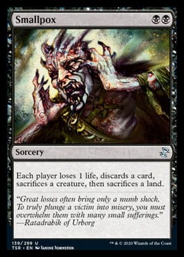Smallpox [Time Spiral Remastered] MTG Single Magic: The Gathering  | Multizone: Comics And Games
