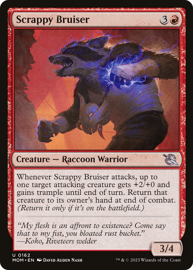 Scrappy Bruiser [March of the Machine] MTG Single Magic: The Gathering  | Multizone: Comics And Games