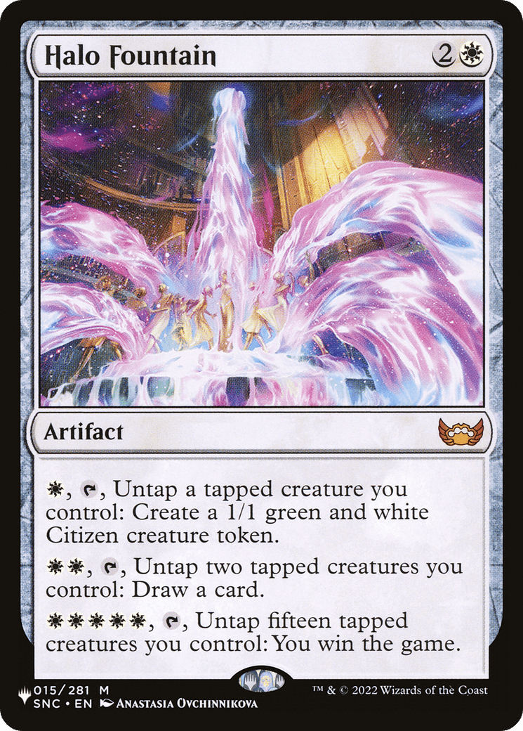 Halo Fountain [The List] MTG Single Magic: The Gathering  | Multizone: Comics And Games
