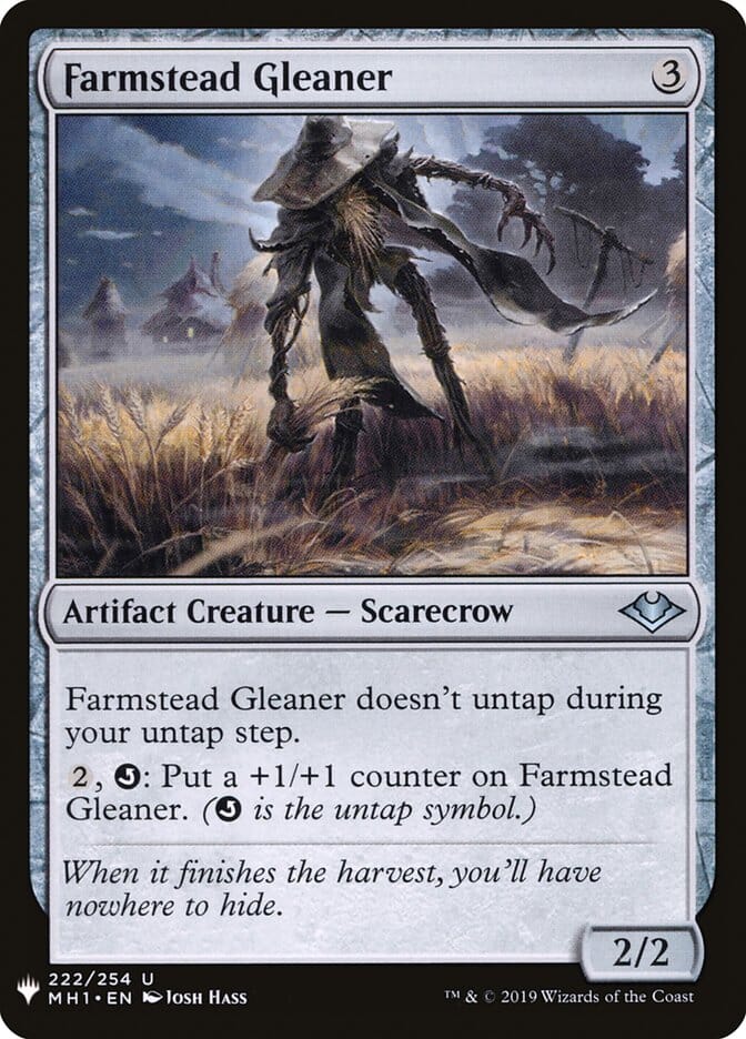 Farmstead Gleaner [Mystery Booster] MTG Single Magic: The Gathering  | Multizone: Comics And Games