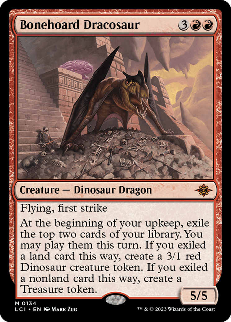 Bonehoard Dracosaur [The Lost Caverns of Ixalan] MTG Single Magic: The Gathering  | Multizone: Comics And Games