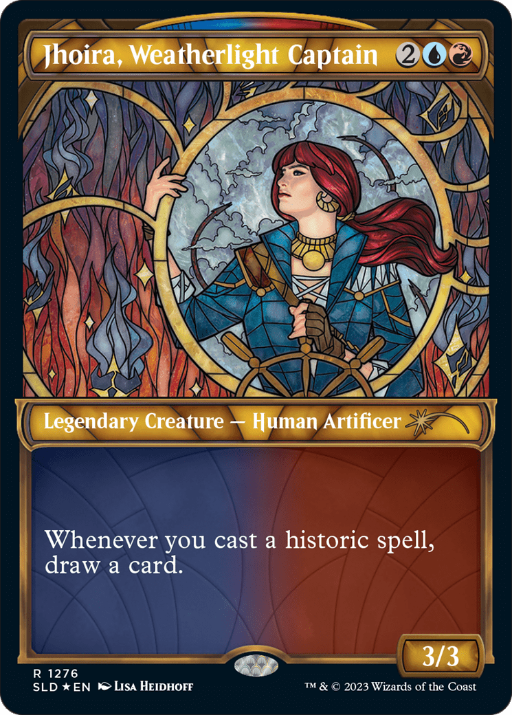 Jhoira, Weatherlight Captain (Halo Foil) [Secret Lair Drop Series] MTG Single Magic: The Gathering  | Multizone: Comics And Games
