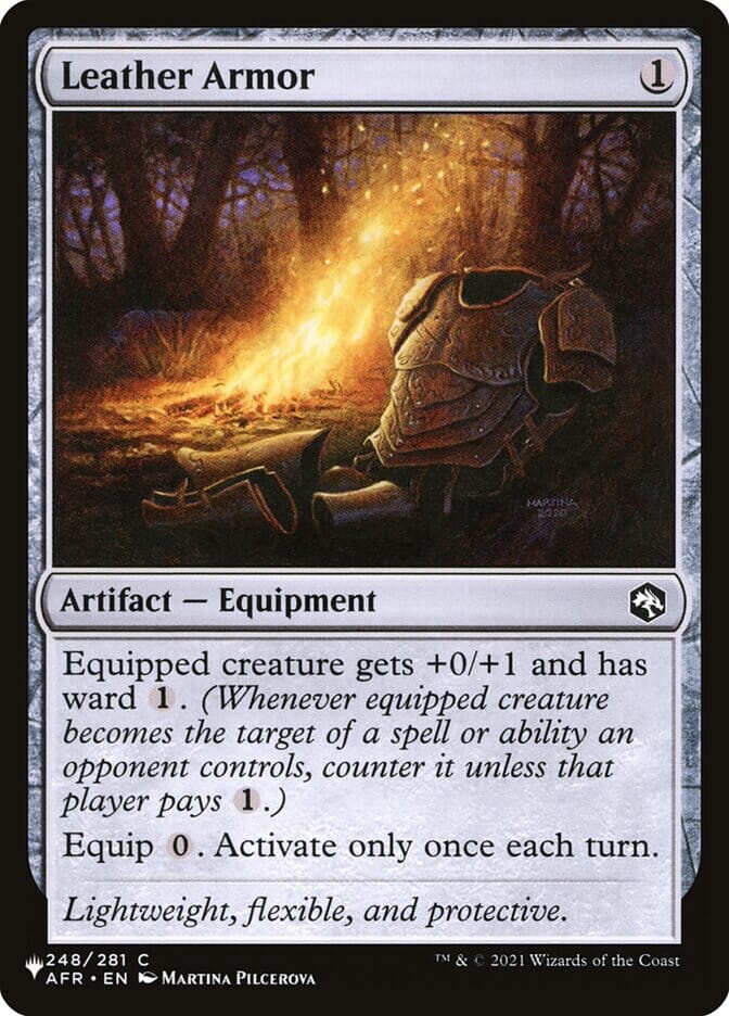 Leather Armor [The List] MTG Single Magic: The Gathering  | Multizone: Comics And Games