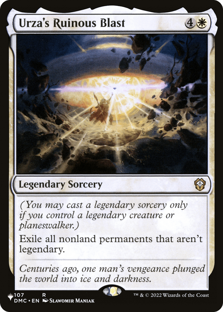 Urza's Ruinous Blast [Secret Lair: From Cute to Brute] MTG Single Magic: The Gathering  | Multizone: Comics And Games