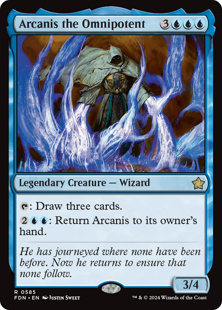 Arcanis the Omnipotent [Foundations] MTG Single Magic: The Gathering  | Multizone: Comics And Games