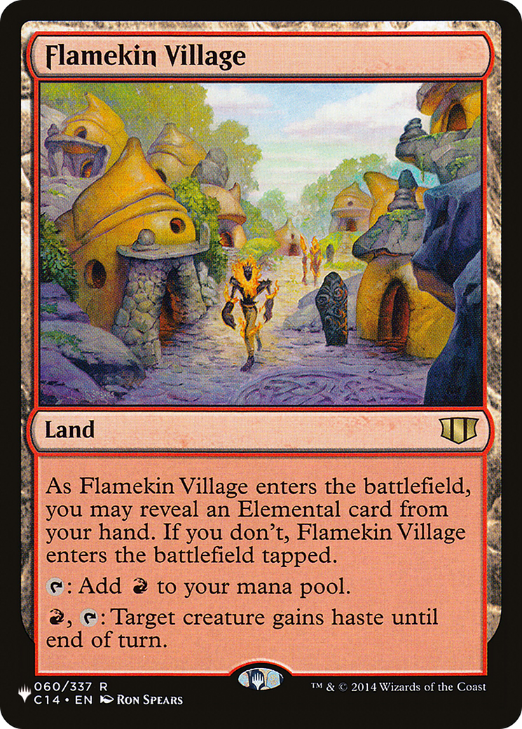 Flamekin Village [The List] MTG Single Magic: The Gathering  | Multizone: Comics And Games
